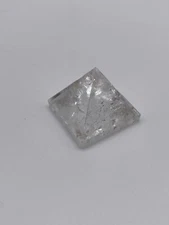 clear quartz pyramid