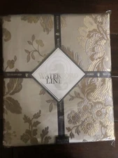 $90 MARCELLE WATERFORD  LINENS TABLECLOTH Oblong 70”x126” For 10 To 12 People