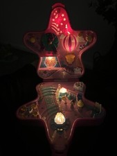 Vintage 1993 Polly Pocket Light Up Fairy Wonderland Bluebird Playset +  Figures