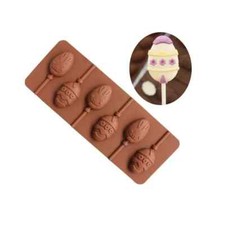 Cavity Easter Egg Silicone Mould for Chocolate, Fondant, Jelly & Ice Cubes