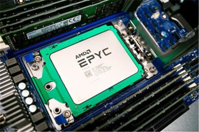 Supermicro H12SSL-i Motherboard + AMD EPYC 7642 CPU 48 Cores 2,3