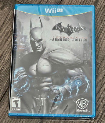 Batman: Arkham City Armored Edition (Wii U, 2012) New & Factory Sealed
