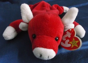 ty beanie baby snort