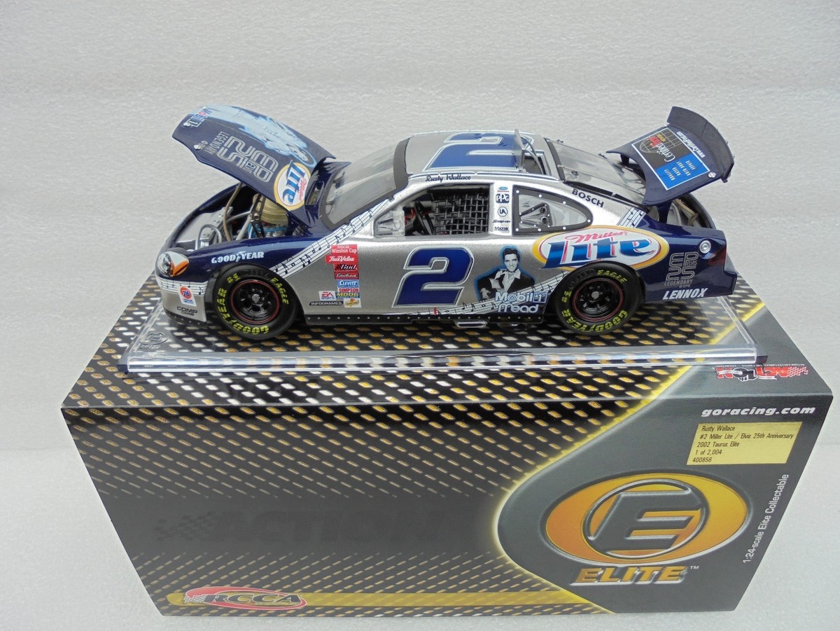 Rusty Wallace #2 Miller Lite ELVIS 25th Anniversary Action ELITE