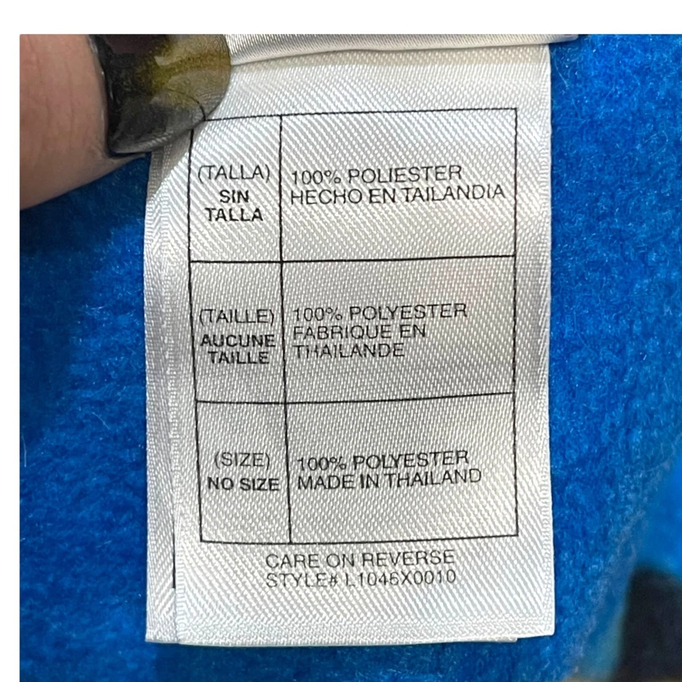 The Incredibles 2 Fleece Blanket 60"x50" Disney Store Pixar Superheroes Blue NEW - Image 3 of 4