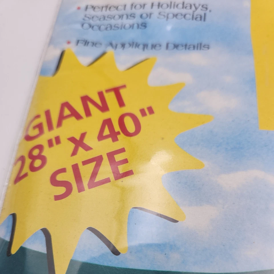 Flyin' High Flags BANDERA DE VACA MANCHADA Negro Blanco Vaca 28"X40" Granja DECORATIVA Nylon Foto 2 de 4