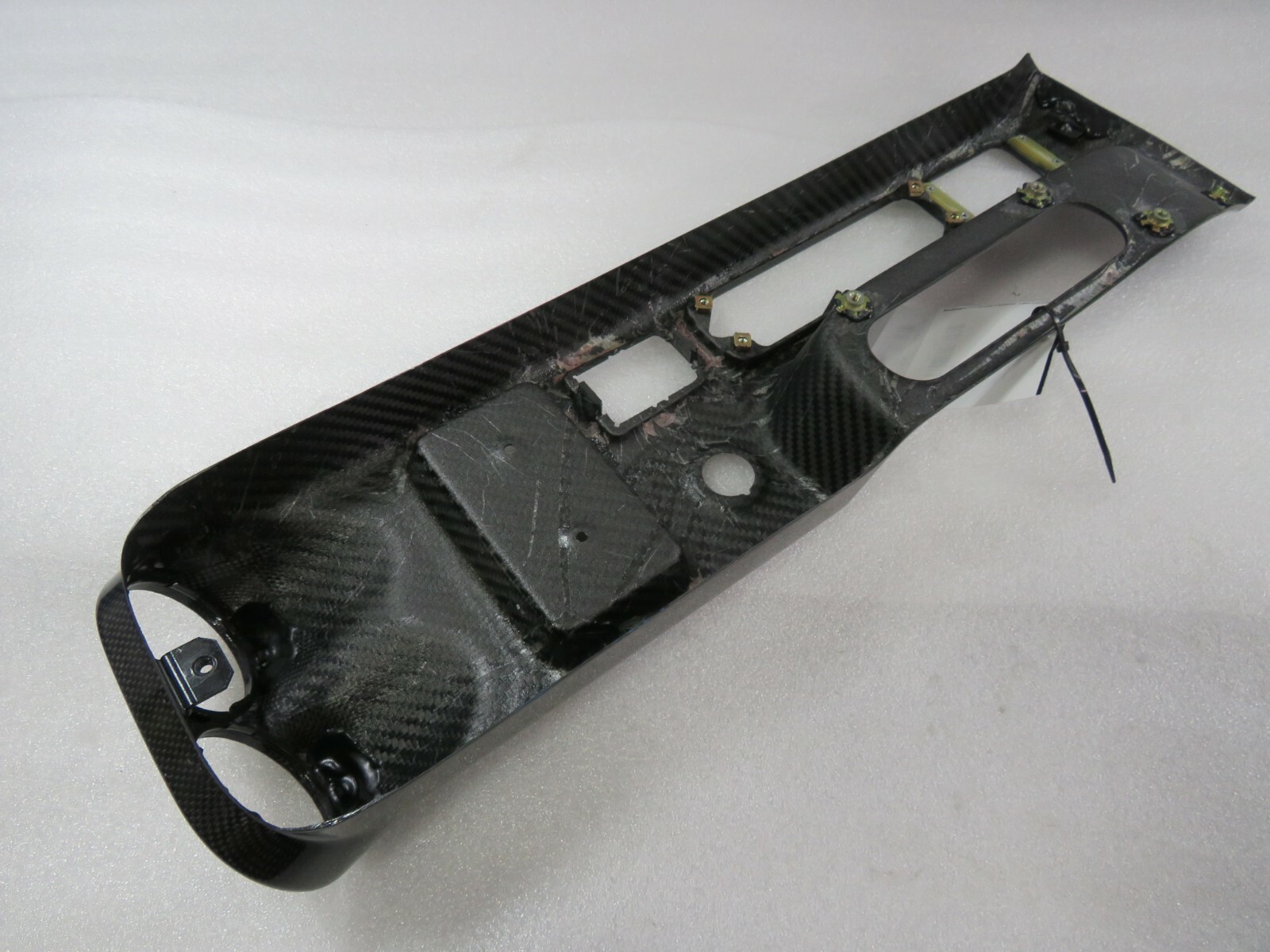 Maserati Gransport, Carbon Fiber Center Console, Used, P/N 68326200