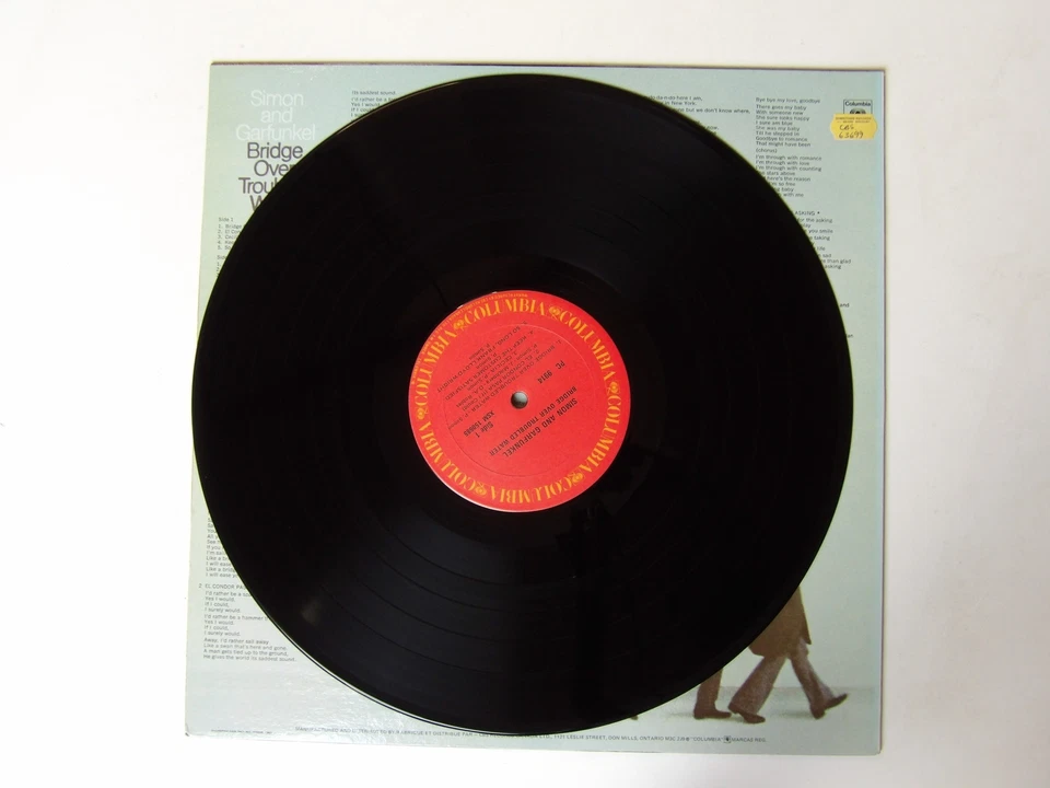 Simon and Garfunkel: Bridge Over Troubled Water   Canadian  EX  LP Foto 2 de 4