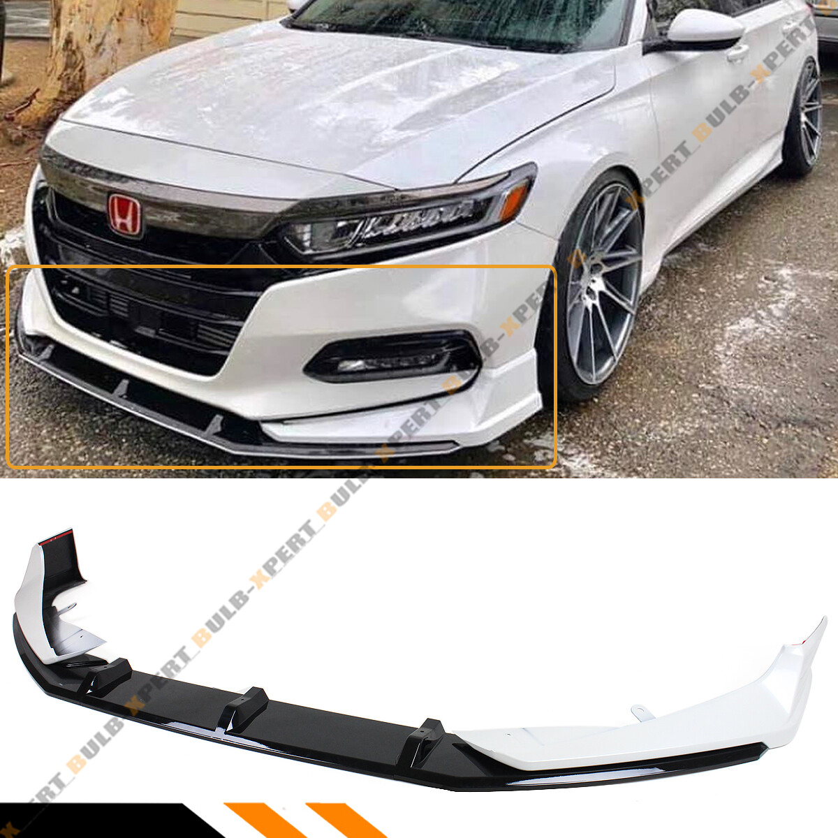 FOR 2018-2020 ACCORD AKASAKA PAINTED WHITE PEARL FRONT