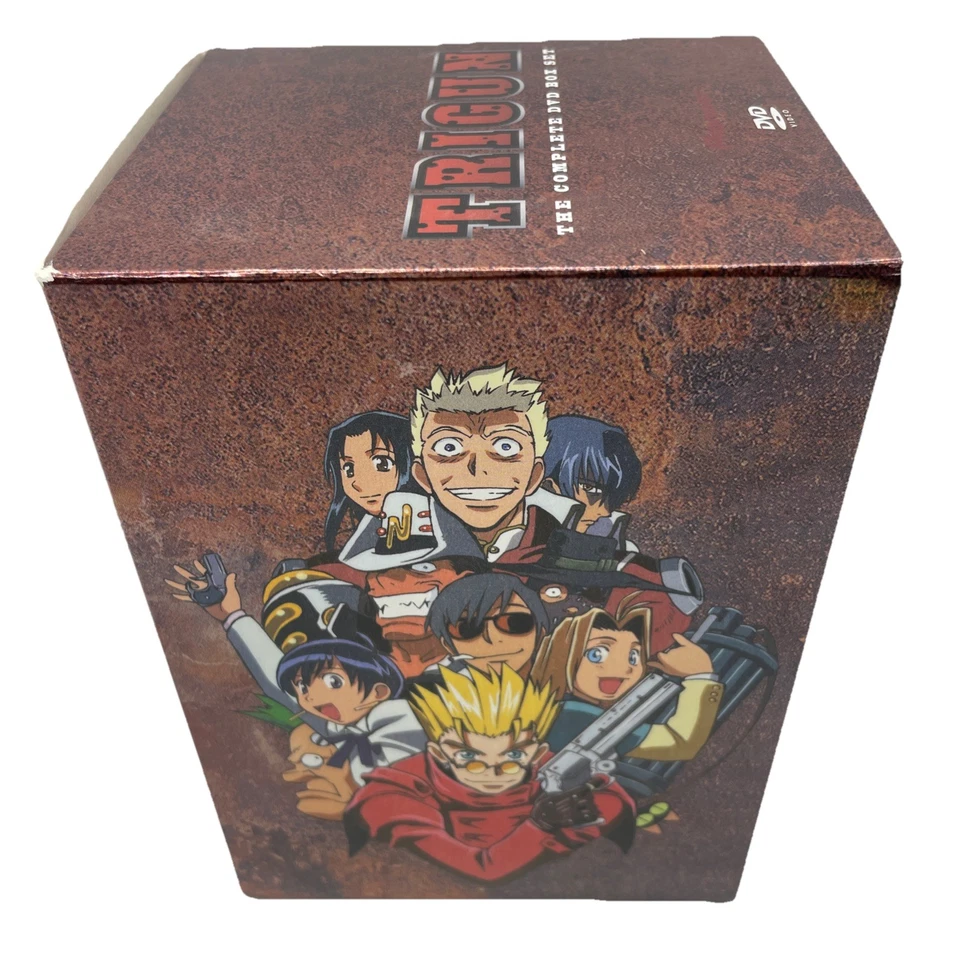 Trigun - The Complete DVD Box Set (DVD, 2001, 8-Disc Set) BRAND NEW SEALED - Image 2 of 4
