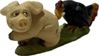 Piggin Henpecked 1996 David Corbridge Handmade Ceramic Figurine