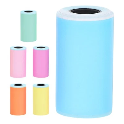 6 Rolls Papier D'imprimante D'étiquettes Thermiques D'autocollants - Photo 1/4