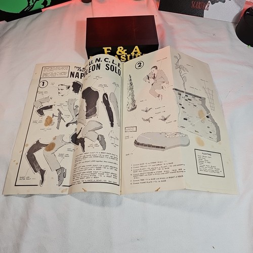 Vintage 1966 Aurora Mann vom Onkel Modell Anleitung Handbuch KEIN MODELL siehe Bilder - Bild 3 von 4