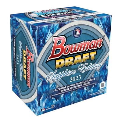 2025 Bowman Draft Baseball Sapphire Edition Hobby Box | NEU
