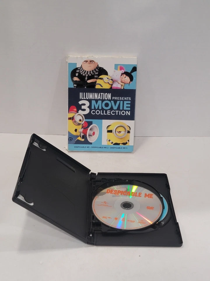 Minions DVDs 3 Movie Collection - Despicable Me 1, 2, & 3 - Gru, Minion DVD - Image 4 of 4
