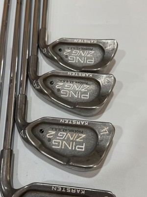 PING Zing 2 Black Dot Iron Set 2-PW+LW PING JZ Stiff Steel Shafts