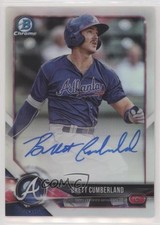 2018 Bowman Chrome Prospect Auto Brett Cumberland #CPA-BC Auto 0cv
