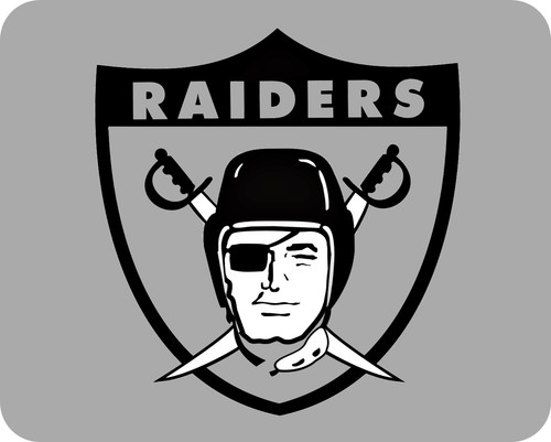 Las Vegas Raiders Computer / Laptop Mouse Pad - 第 1/1 張圖片