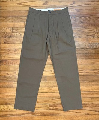 BRUT Archives Uniform Double Pleat Pants (size: US32 EUR42)