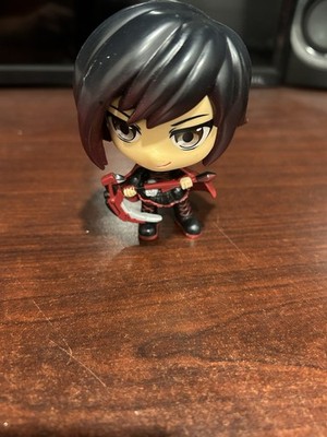 RWBY-Ruby Rose Vinyl Figure Series 1 Black Box Rooster Teeth Jazwares Loose 2016