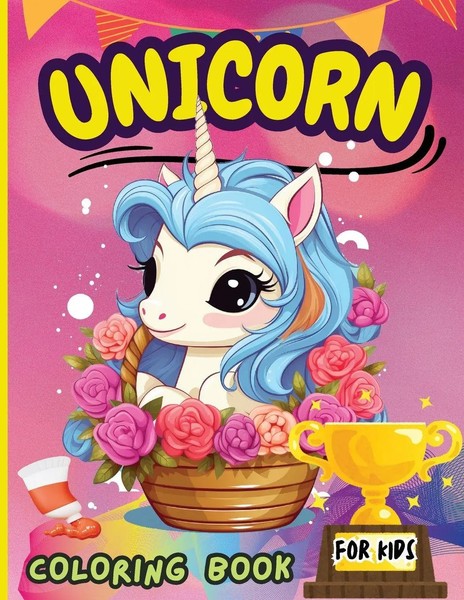 Peter | Unicorn Coloring Book For Kids | Taschenbuch | Englisch (2024)-image