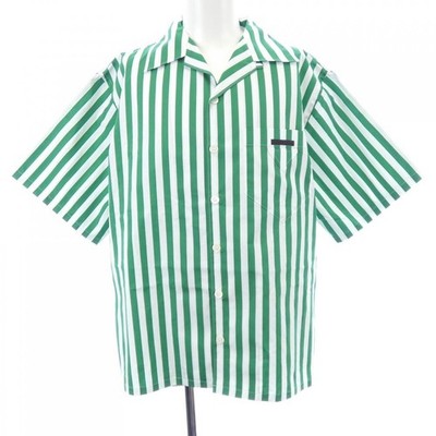 Authentic PRADA PRADA UCS414 S221 108R S/S shirt #270-004-212-3825