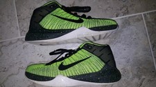 KIDS ZOOM ASCENTION BASKETBALL SHOE GRADE SCHOOL 834319-700 Volt/Black SIZE Y4.5
