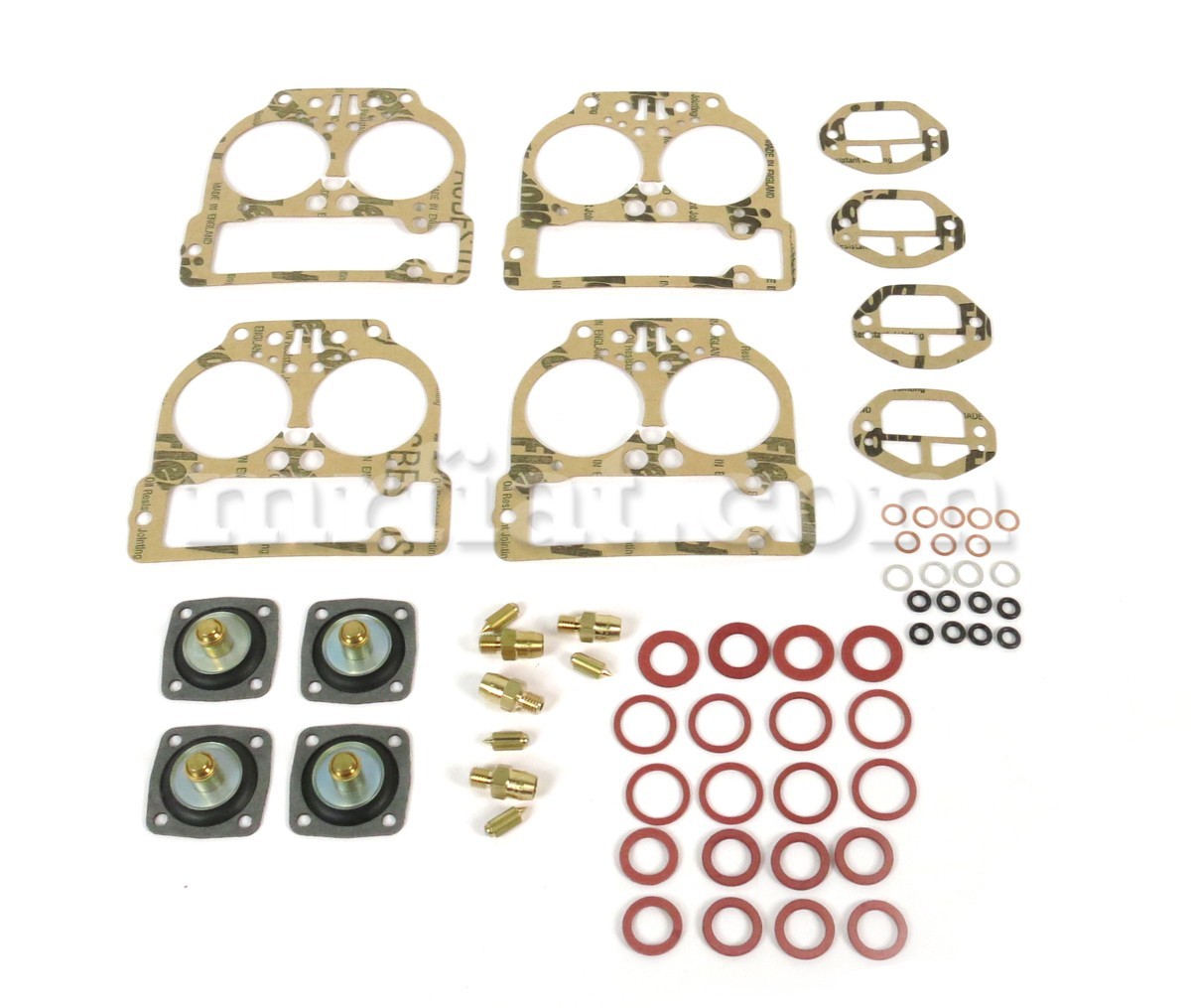 For Ferrari 208 308 GT/4 GTB GTS Carburetor Rebuild Kit 4 Carbs