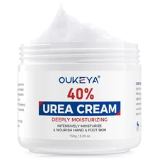 Urea Cream 40 Percent for Feet Maximum Strength,Foot Cream for Dry Cracked Heels