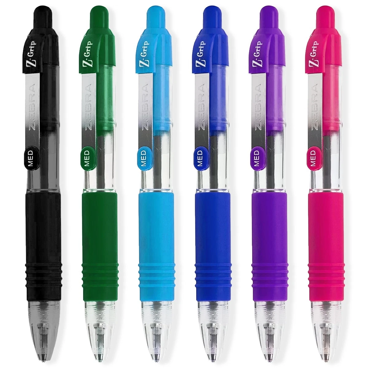 Zebra Z-Grip Smooth Ballpoint Pen - 1.0mm - Black Ink - 1