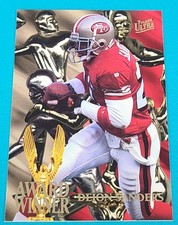 1995  Ultra Award Winners Insert  #5 Deion Sanders  Football Card S5