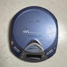 Sony Walkman D-CJ500 Blue Portable Wireless G-Protection MP3  CD Player