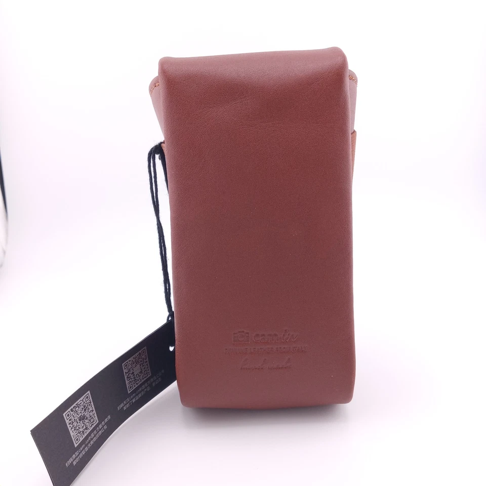 Bolso de cuero genuino con cámara RICOH GR II GR III Foto 3 de 4