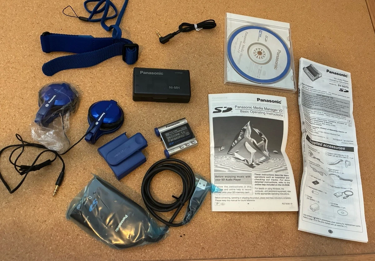 Panasonic MP3 MP3 Playable Media Format Players for sale | eBay