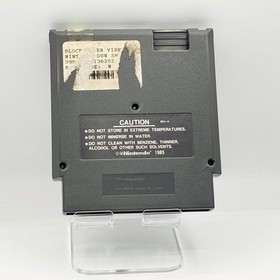 NES - CAPCOM Gun.Smoke Game Cartridge Grey