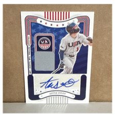 Panini 2024 Stars & Stripes Austin Overn Autograph Memorabilia SM-AO USA
