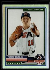 2023 Panini USA Baseball Stars & Stripes Silver #22 Carson Bolemon