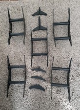 Lot Of 5 TYCO Slot Racing Car Track WalCradles  Supports Vtg Cliff Hangers.