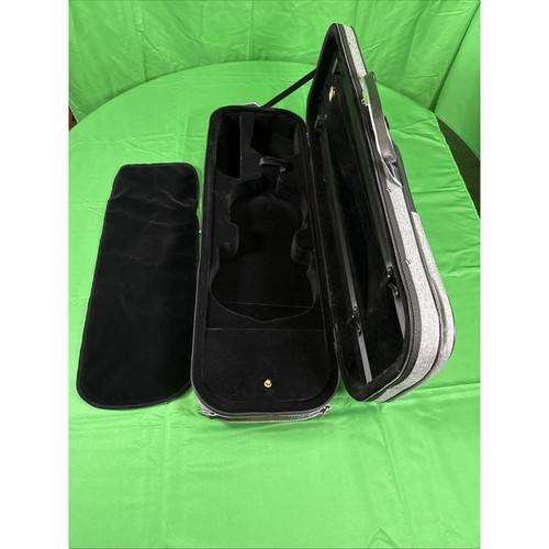 Custodia per violino 4/4 Open Box ADM oblunga full size con igrometro e panno di copertura - Foto 2 di 6