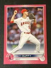 2022 Topps Update MATT DUFFY #US111 Mother's Day Pink Variant/50 ANGELS ⚾ Giants