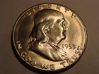 1953-S Franklin Half Dollar - nice BU!