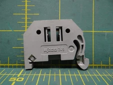 Wago 249-116 DIN Rail Mount Terminal Blocks Accessory Screwless End Stop Grey