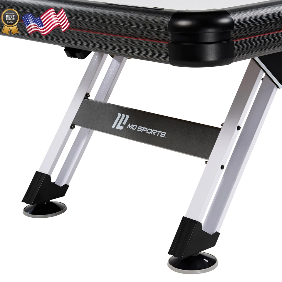 AIR HOCKEY TABLE TOP WITH AIR AIRHOCKET GAME MD SPORTS 7 FT+ PUCKS PUSHERS NEW - Image 2 of 4