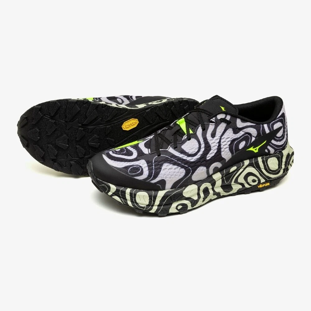 MIZUNO NEO ACCERA J1GJ2650 01 Black Yellow White Width 2E Trail