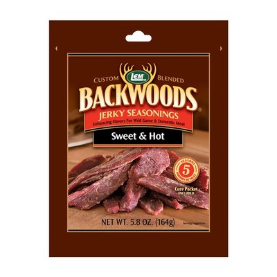 LEM Products Backwoods Sweet & Hot Jerky Seasoning, 80 Ounce (Pack of 1) 