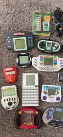 vintage handheld video game consoles lot