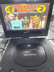 USED AUTHENTIC WORKING -) CLOCKWORK KNIGHT 2 (- GAME DISC ONLY - SEGA SATURN
