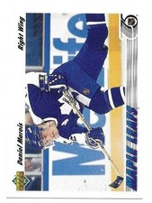 DANIEL MAROIS 1991-92 UPPER DECK CARD NEAR MINT CONDITION