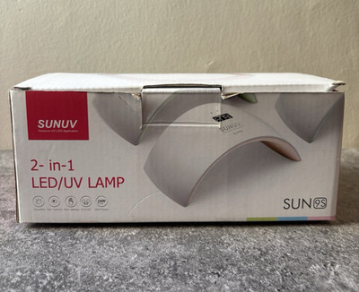 SUNUV 2-in-1 LED/UV 24W Gel Nail Lamp Sun9C Pink   Lightly Used w/ Box & Manuel