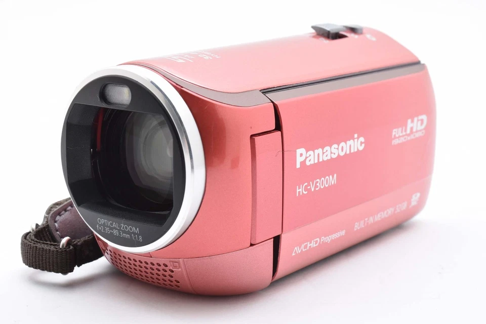 🚀🎁《EXCELENTE COMO NUEVA EN CAJA》Cámara de video digital Panasonic HC-V300M HD rosa JAPÓN✈✈✈✈✈✈✈✈ Foto 3 de 4